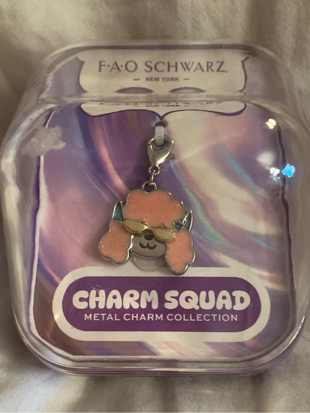 FAO Schwarz Charm Squad Poodle Charm